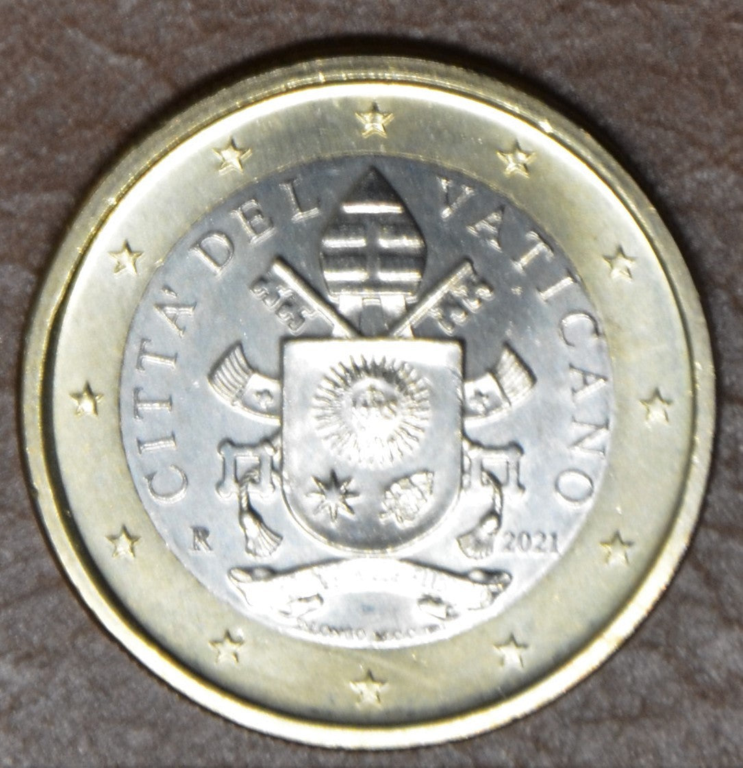 1 Euro Vatikán 2021 (BU)