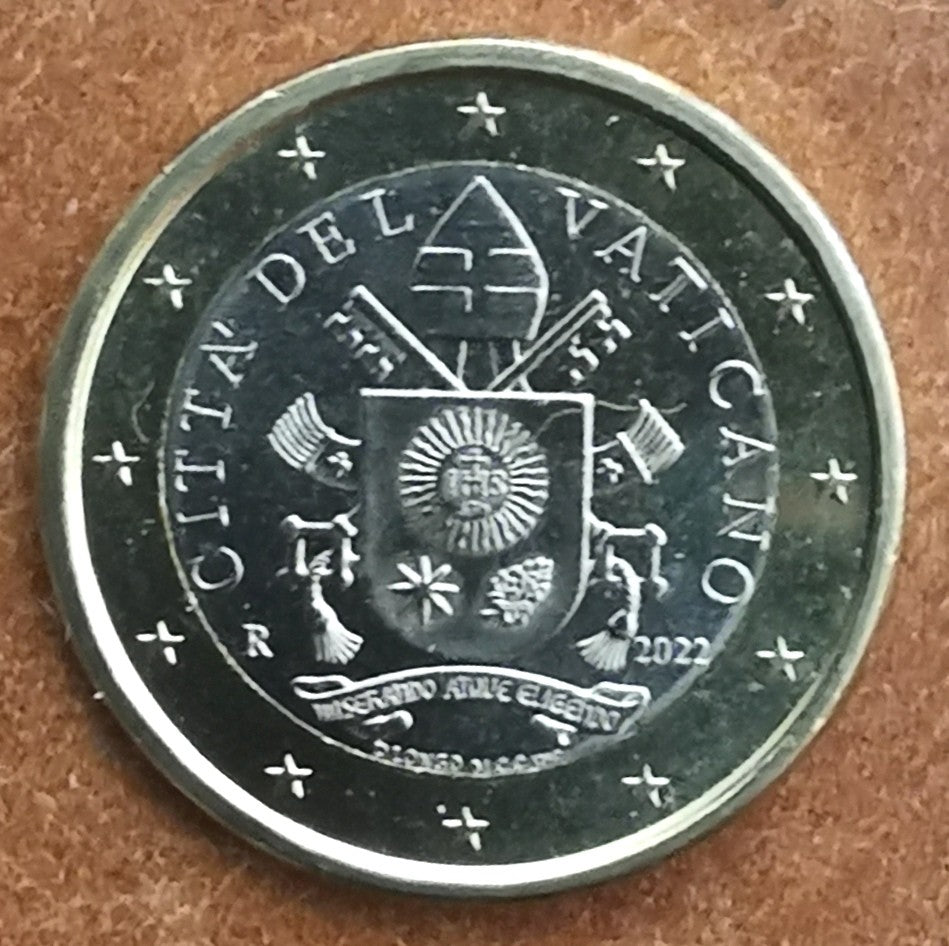 1 Euro Vatikán 2022 (BU)