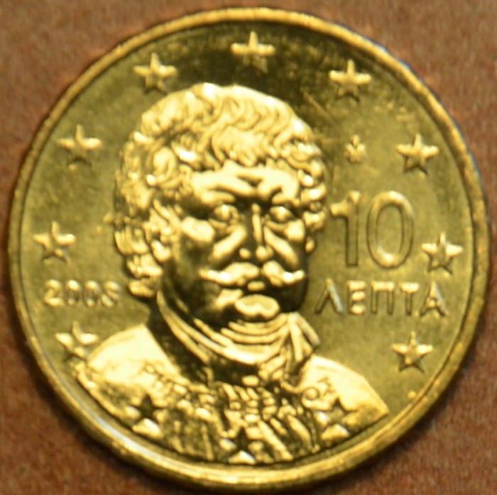 10 cent Grécko 2003 (UNC)