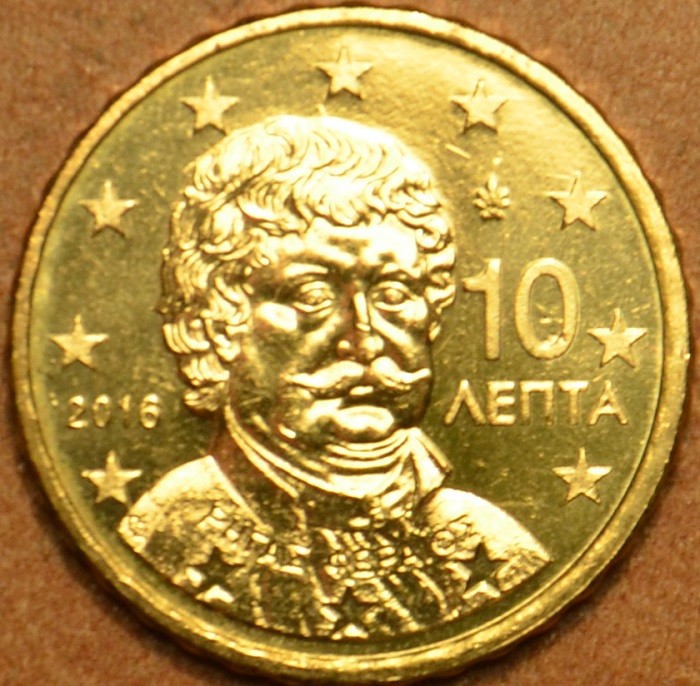 10 cent Grécko 2016 (UNC)