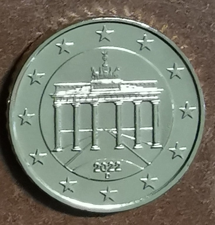 10 cent Nemecko 2022 "D" (UNC)