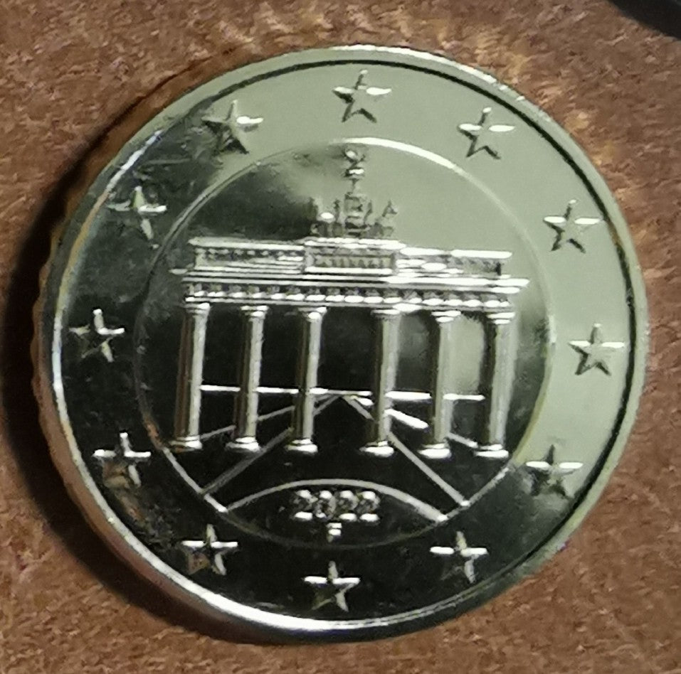 10 cent Nemecko 2022 "F" (UNC)