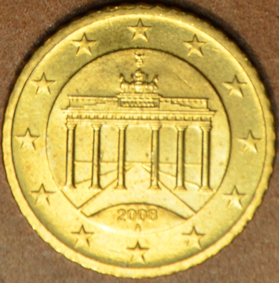 10 cent Nemecko "A" 2008 (UNC)