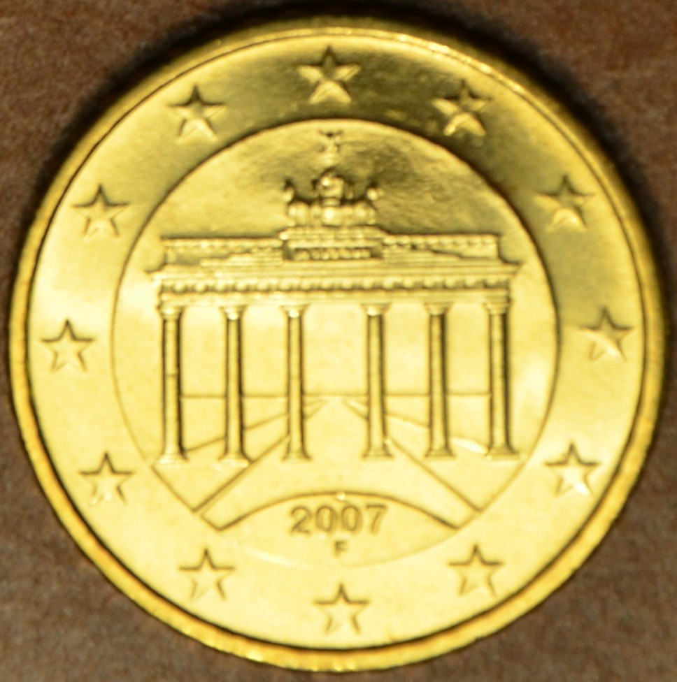10 cent Nemecko "F" 2007 (UNC)