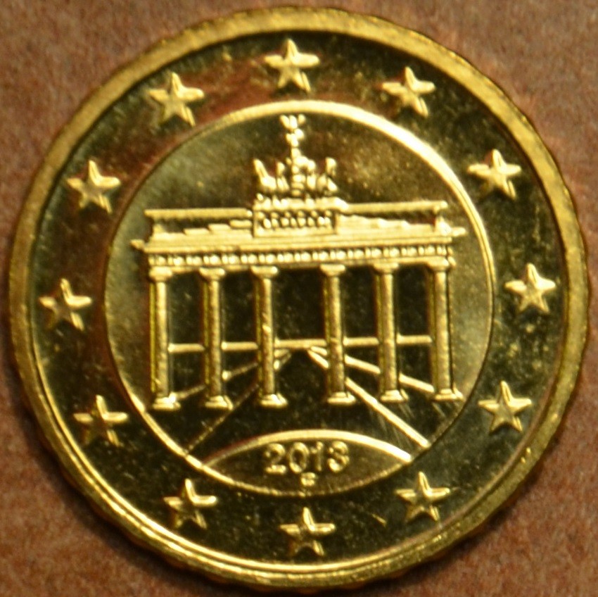 10 cent Nemecko "F" 2013 (UNC)