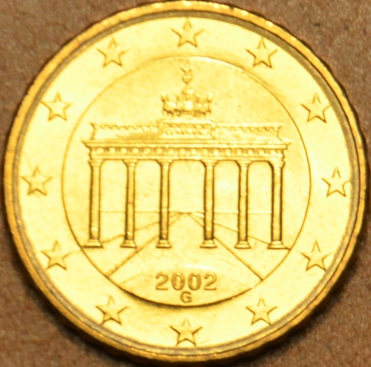 10 cent Nemecko "G" 2002 (UNC)