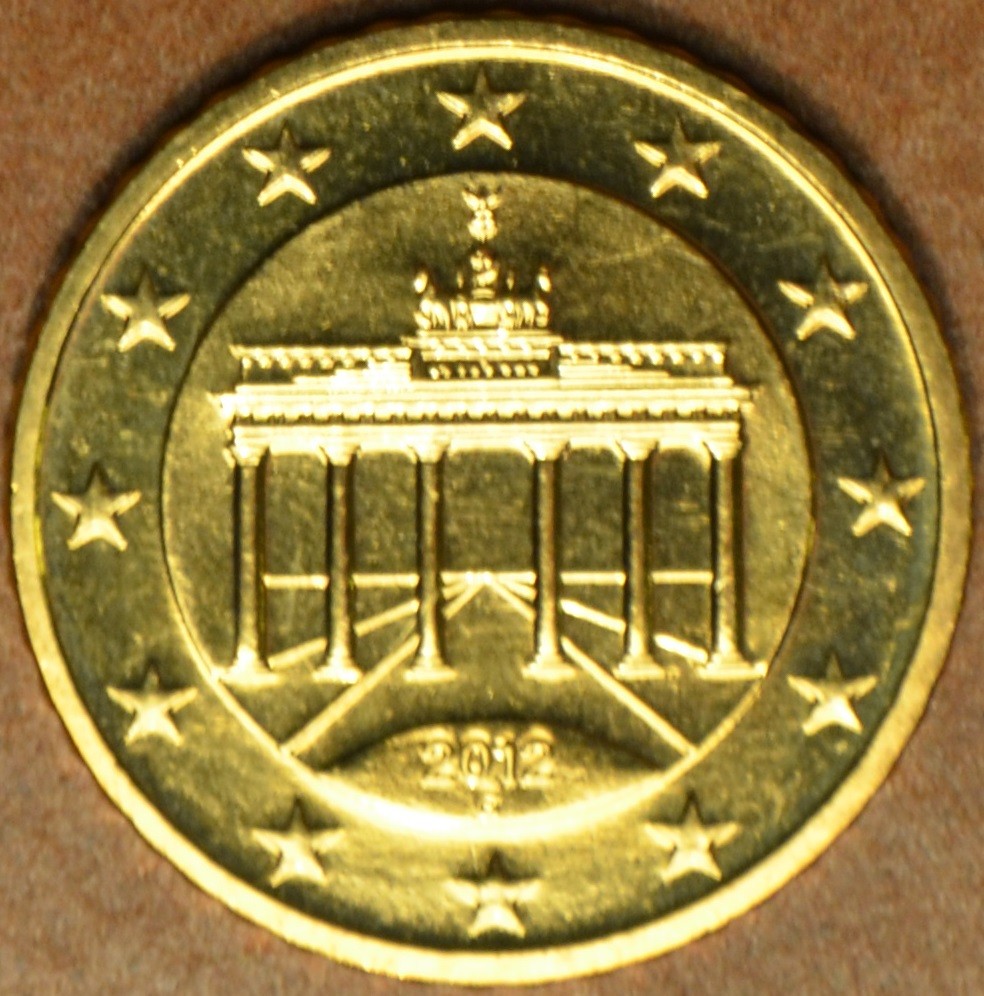 10 cent Nemecko "G" 2012 (UNC)