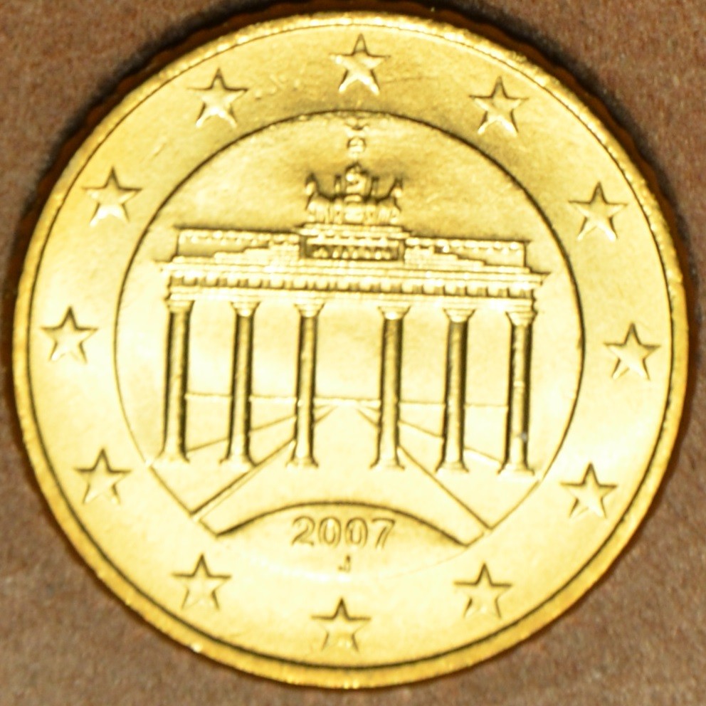 10 cent Nemecko "J" 2007 (UNC)