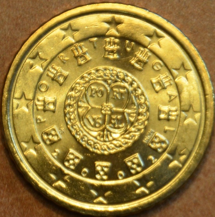 10 cent Portugalsko 2002 (UNC)