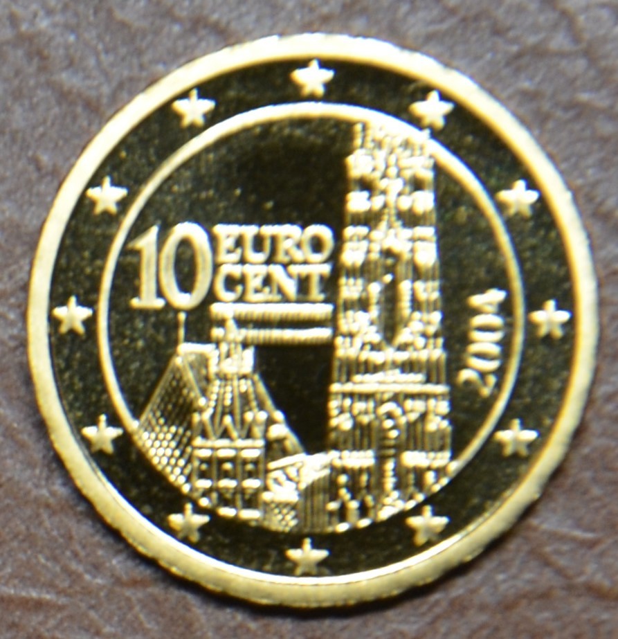 10 cent Rakúsko 2004 (UNC)