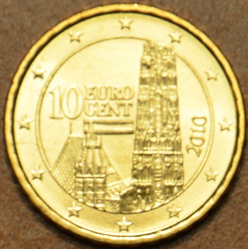 10 cent Rakúsko 2010 (UNC)