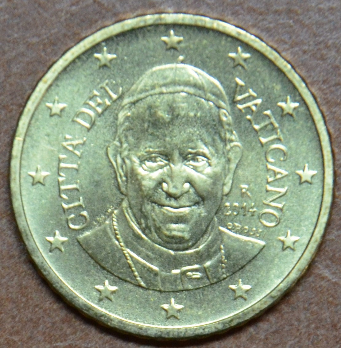 10 cent Vatikán 2014 (BU)