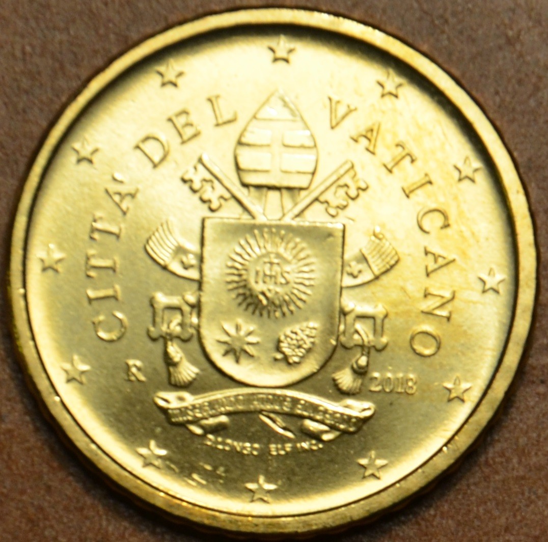 10 cent Vatikán 2018 (BU)