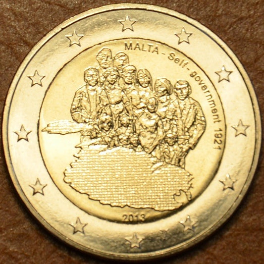10 dielna sada obehových mincí Malta 2013 (BU)