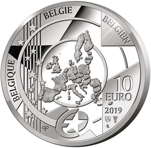 10 Euro Belgicko 2019 - Pieter Bruegel (Proof)