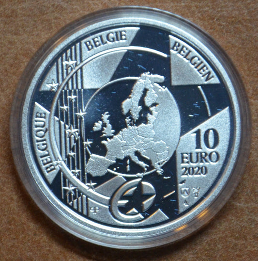 10 Euro Belgicko 2020 - Van Eyck (Proof)