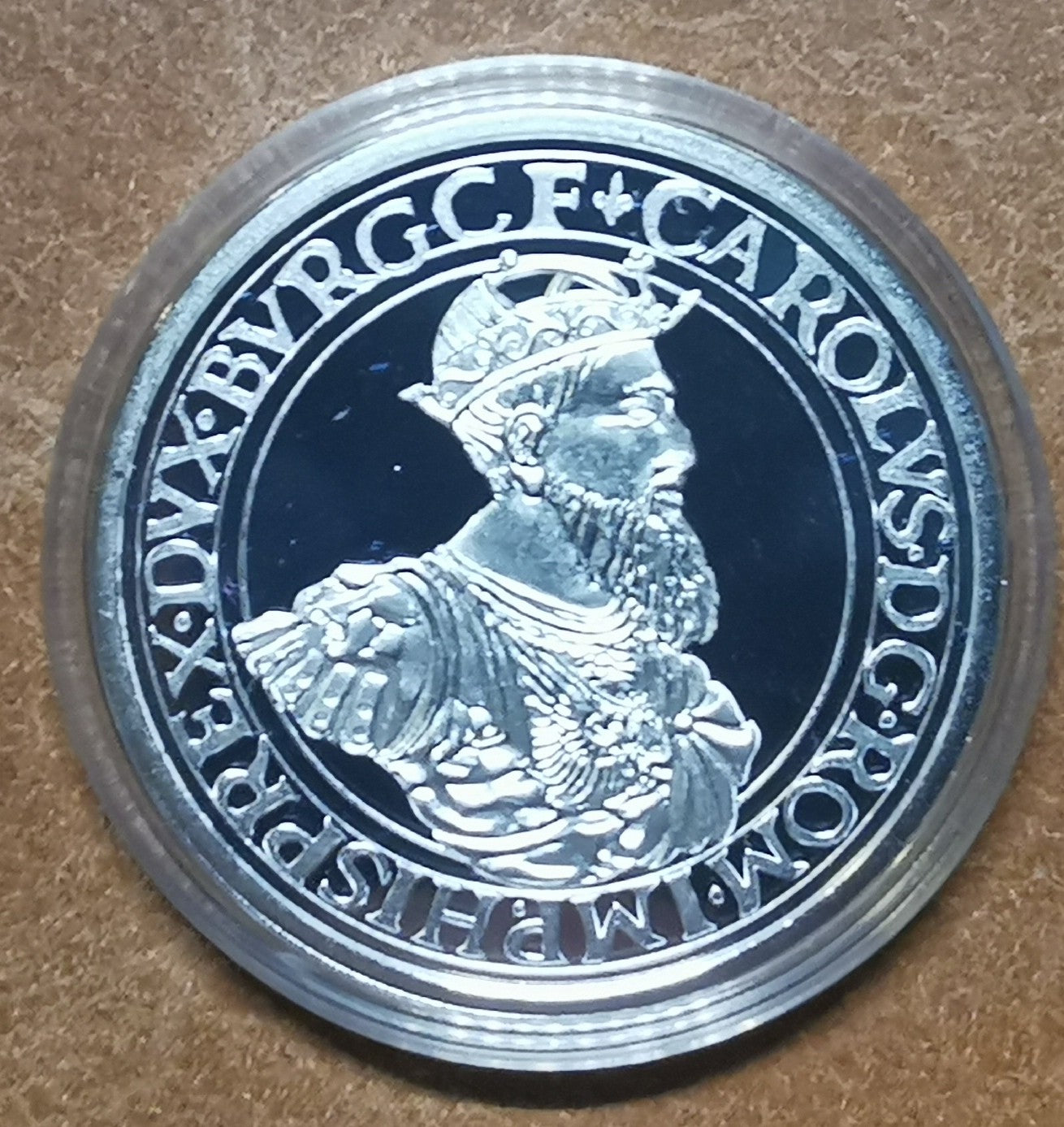 10 Euro Belgicko 2021 - Carolus guilder (Proof)