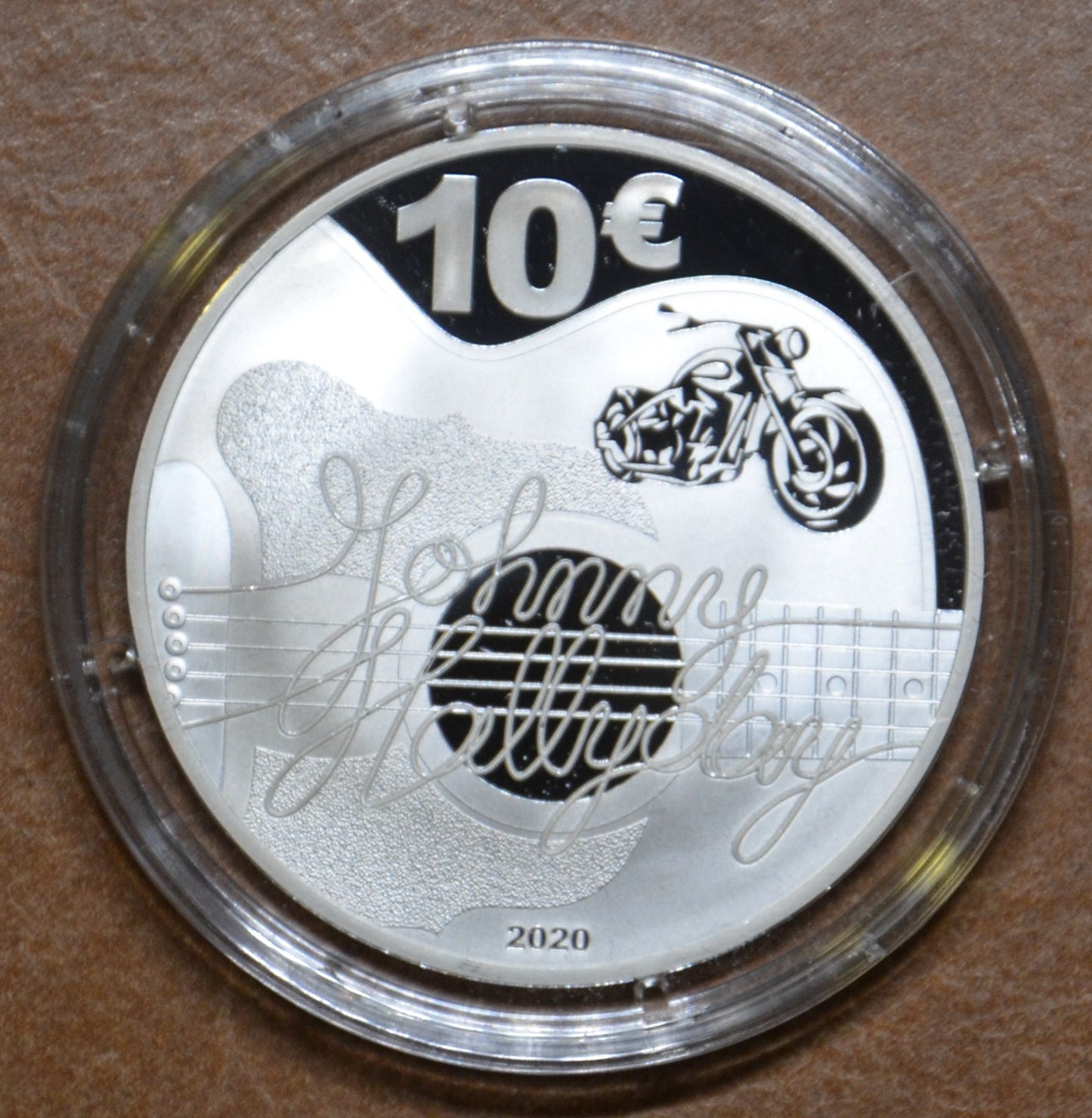 10 Euro Francúzsko 2020 - Johnny Halliday (Proof)