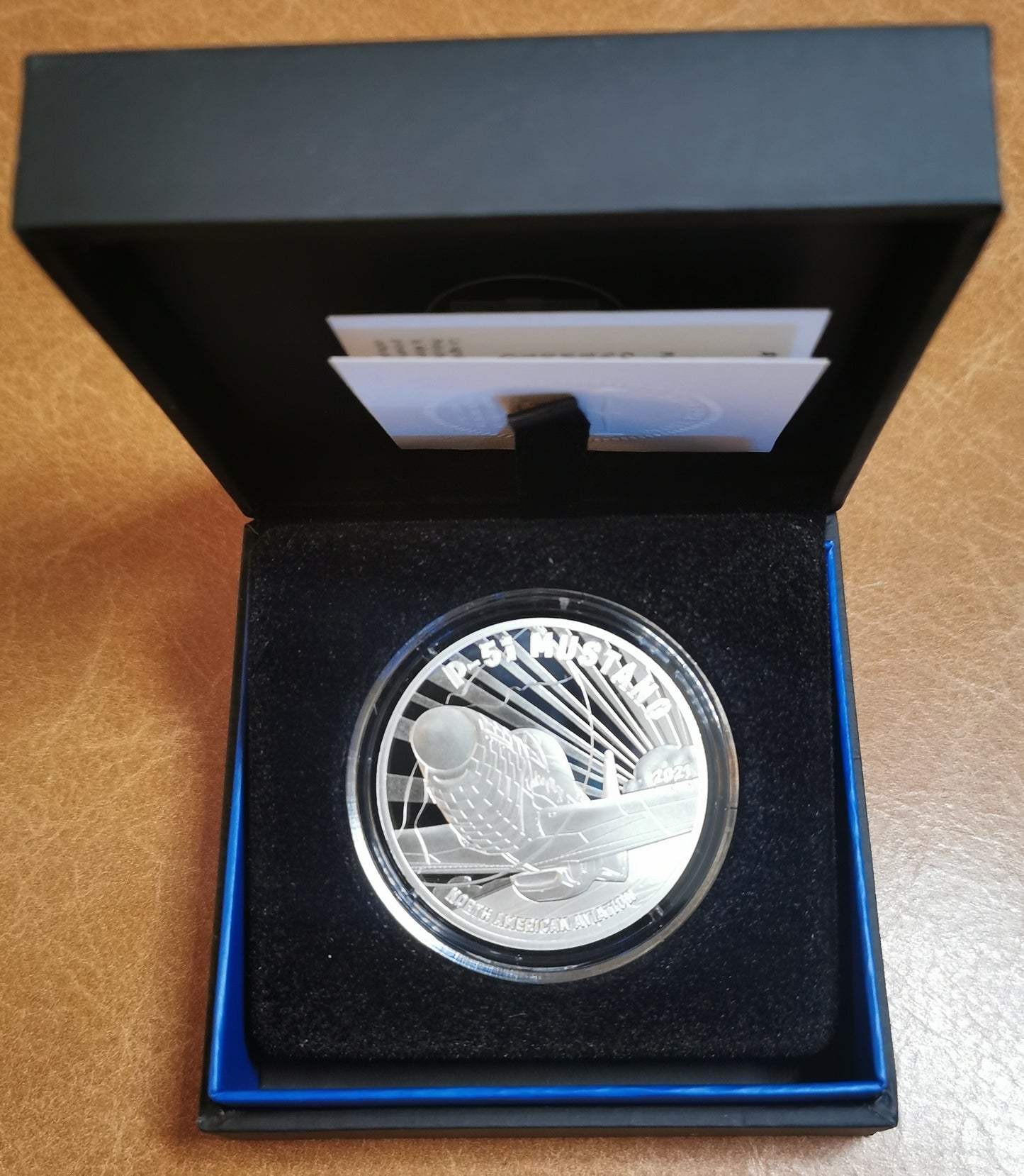 10 Euro Francúzsko 2021 - Mustang P51 (Proof)