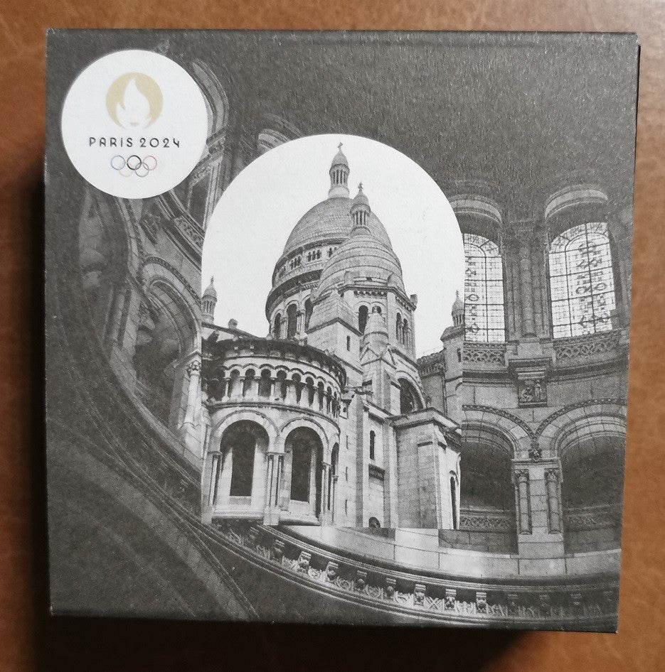 10 Euro Francúzsko 2022 - Le Sacre Coeur, Montmartre (Proof)