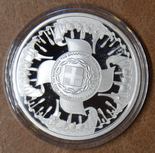 10 Euro Grécko 2020 - Bitka pri Salamíne (Proof)