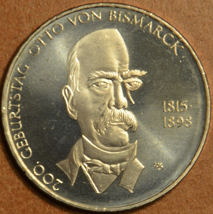 10 Euro Nemecko "A" 2015 Otto von Bismarck (UNC)