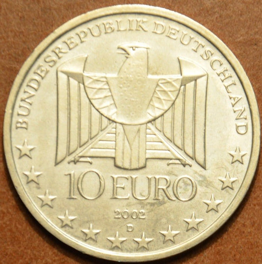 10 Euro Nemecko "D" 2002 - U-Bahn (UNC)