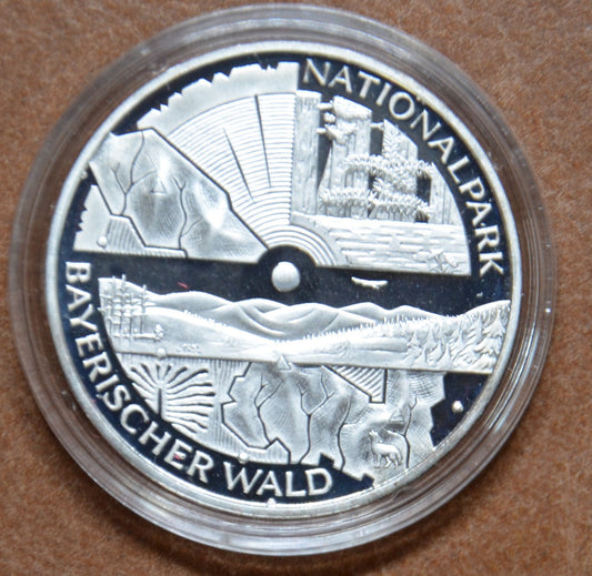 10 Euro Nemecko "D" 2005 - Bavorske lesy (Proof)