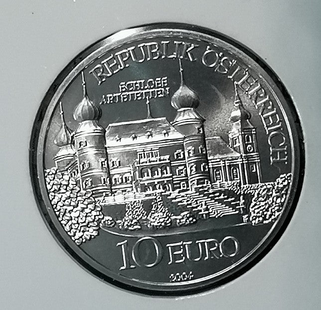 10 Euro Rakúsko 2004 Artstetten (BU)