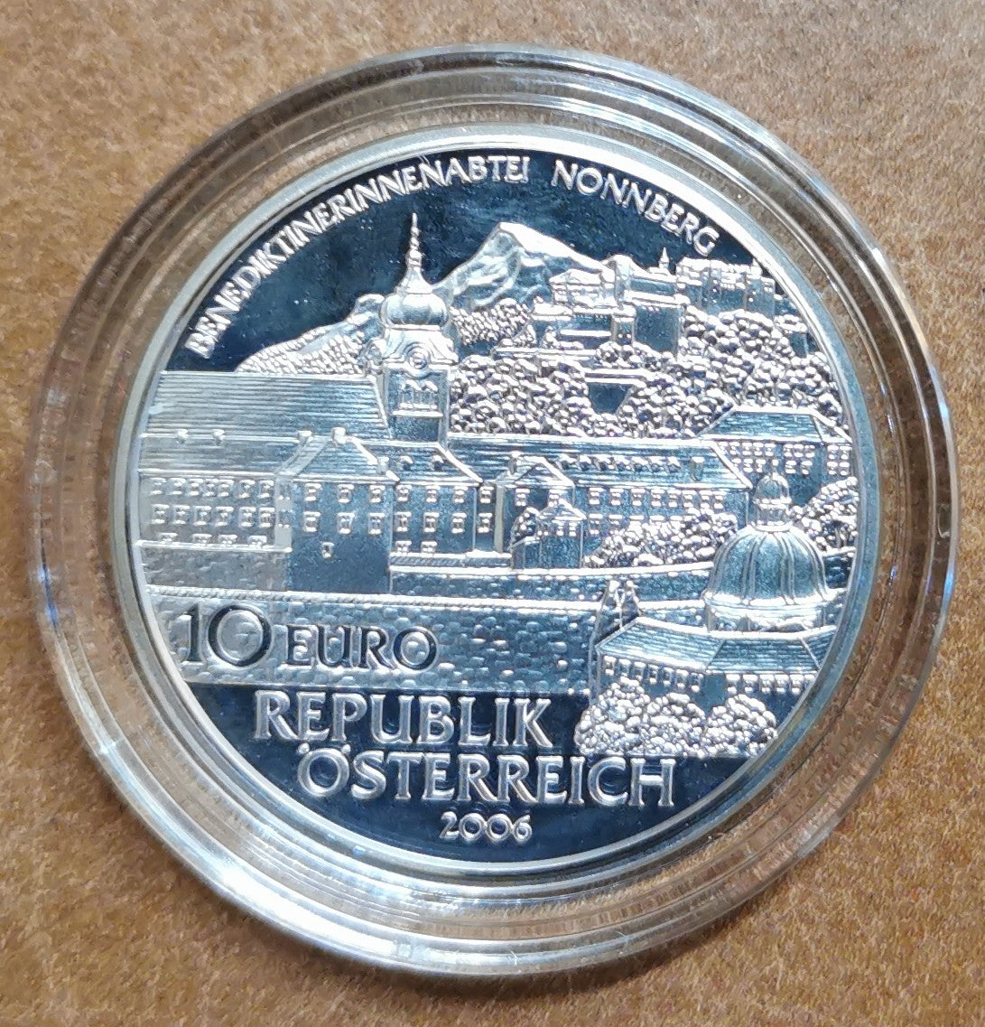 10 Euro Rakúsko 2006 Nonnberg (Proof)