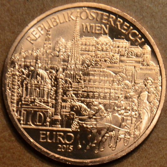 10 Euro Rakúsko 2015 Viedeň (UNC)
