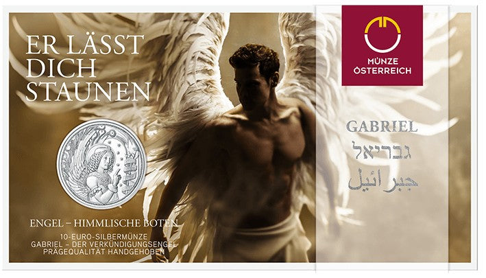 10 Euro Rakúsko 2017 - Strážny anjel Gabriel (BU)