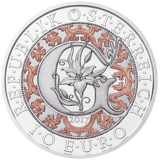 10 Euro Rakúsko 2017 - Strážny anjel Gabriel (Proof)
