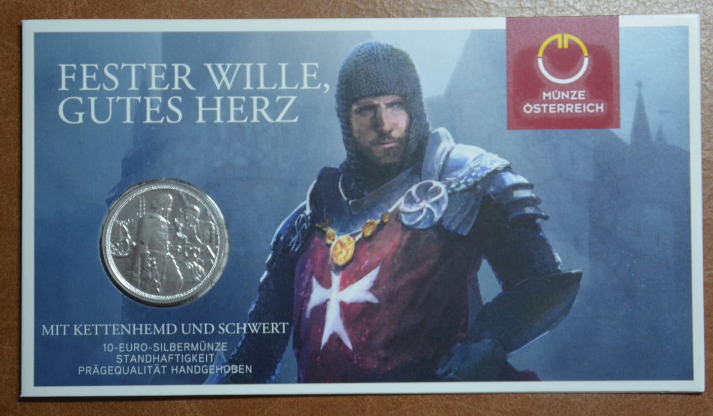10 Euro Rakúsko 2020 - Príbehy rytierov IV. (BU)