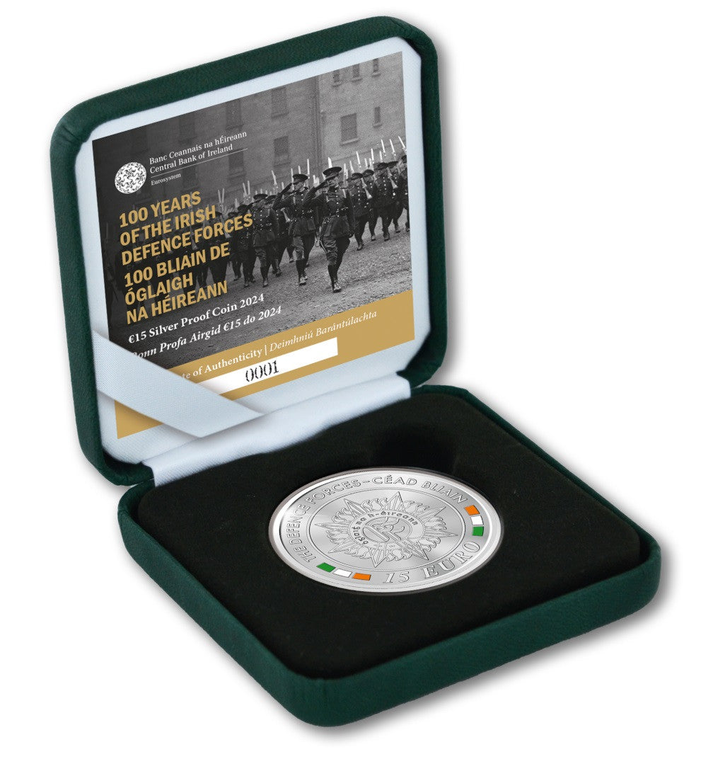 15 Euro Írsko 2024 - Obranné sily (Proof)