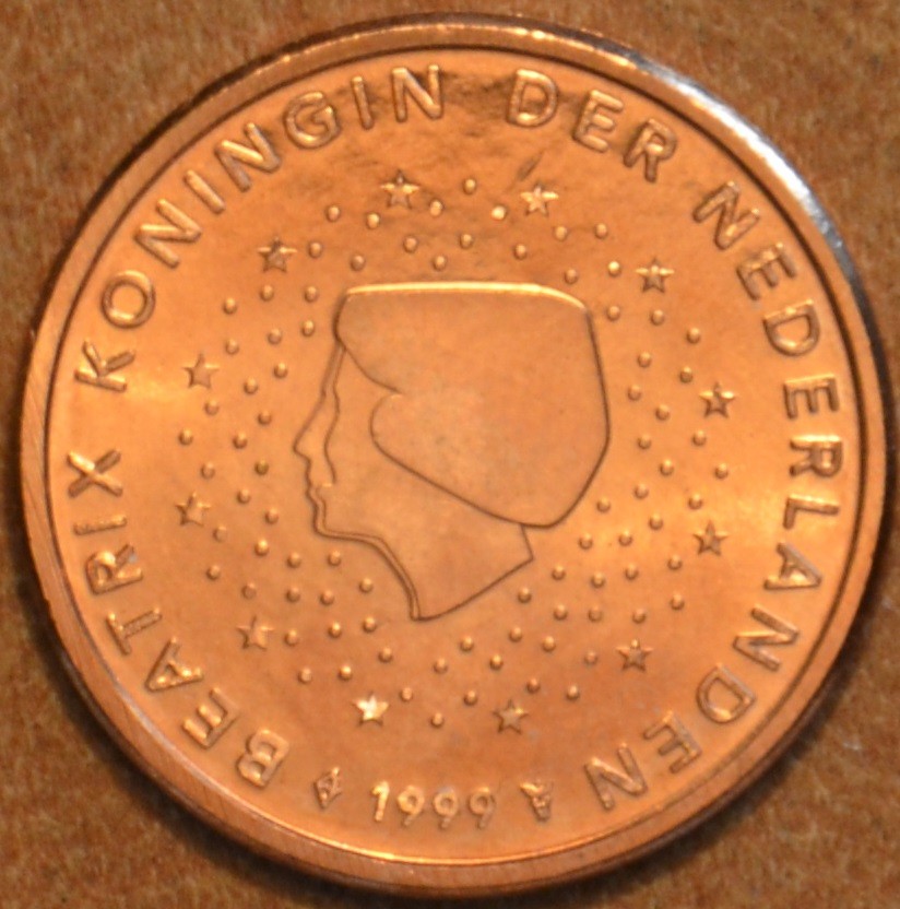 2 cent Holandsko 1999 (UNC)