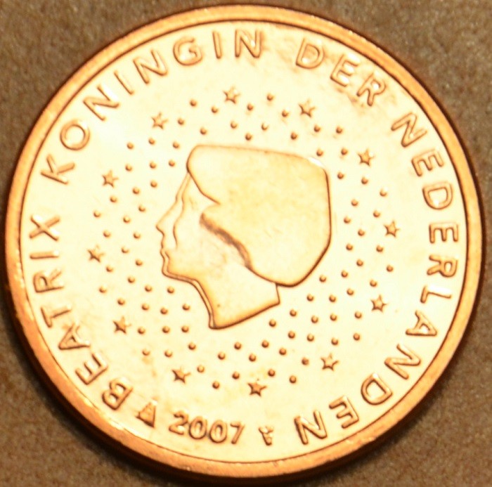 2 cent Holandsko 2007 (UNC)