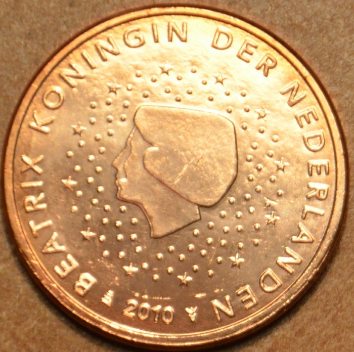 2 cent Holandsko 2010 (UNC)