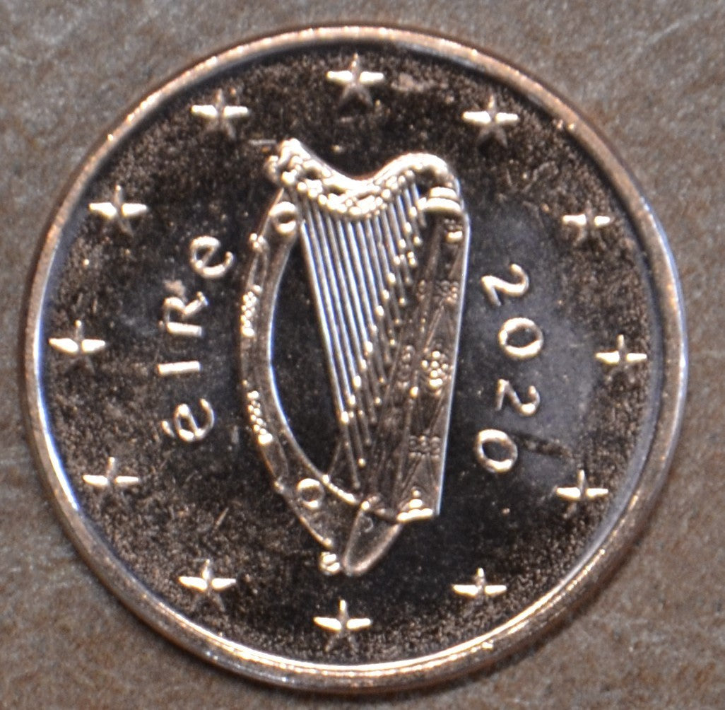 2 cent Írsko 2020 (UNC)