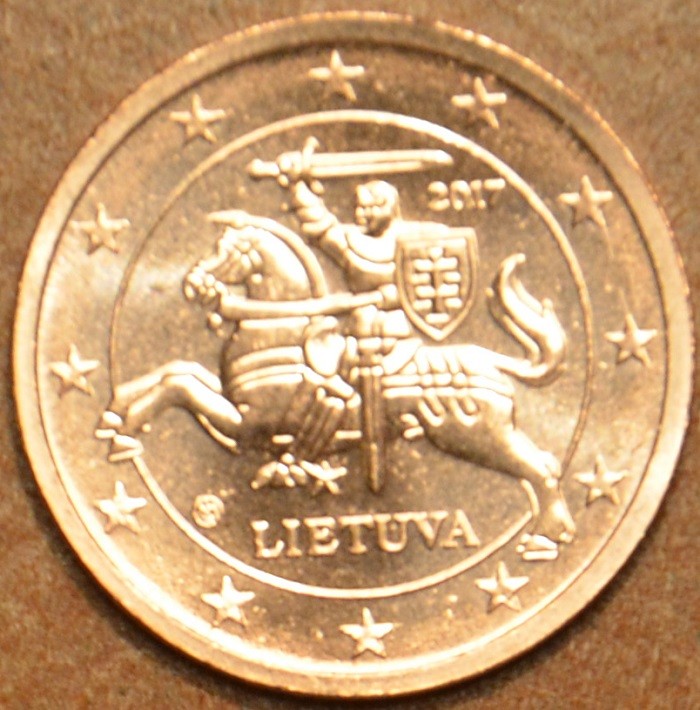 2 cent Litva 2017 (UNC)