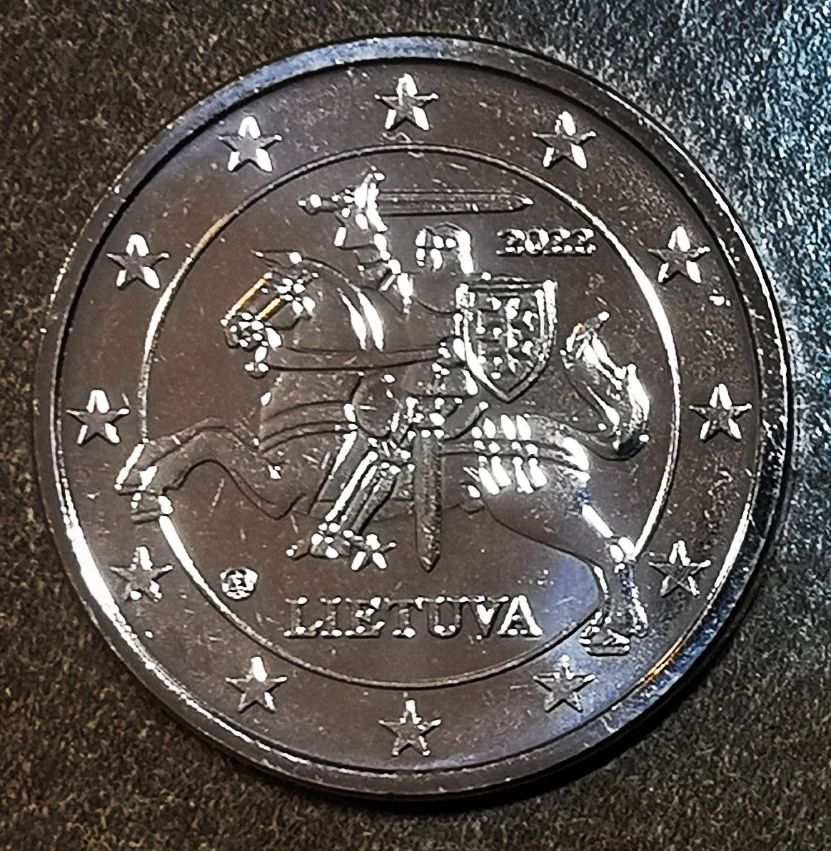 2 cent Litva 2022 (UNC)