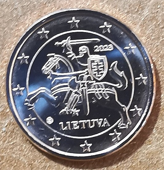 2 cent Litva 2023 (UNC)