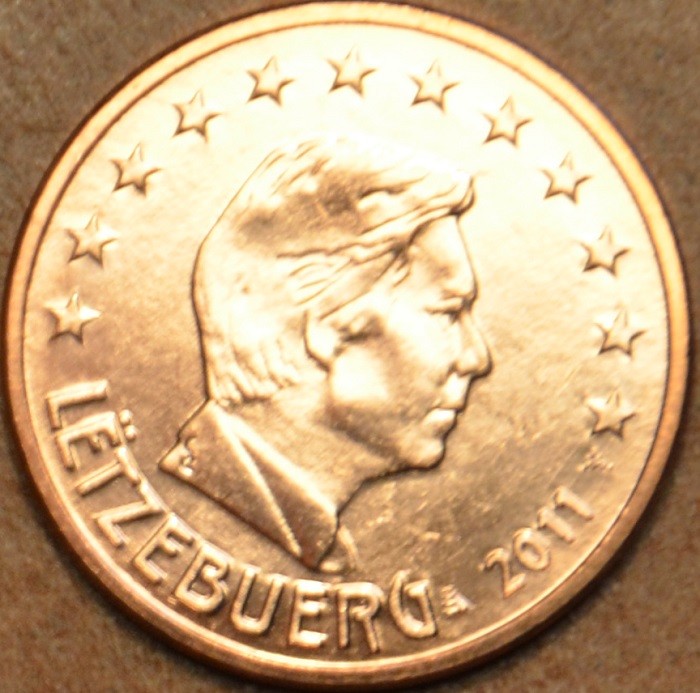 2 cent Luxembursko 2011 (UNC)
