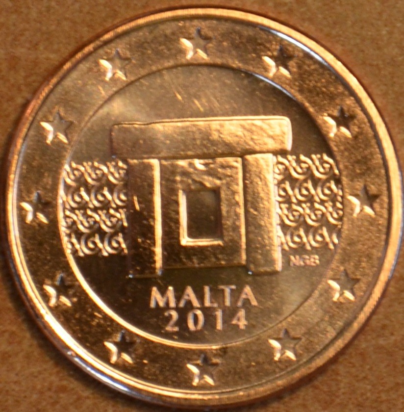 2 cent Malta 2014 (UNC)