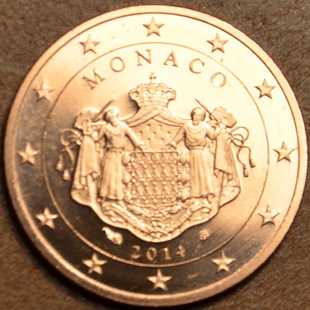 2 cent Monaco 2014 (BU)
