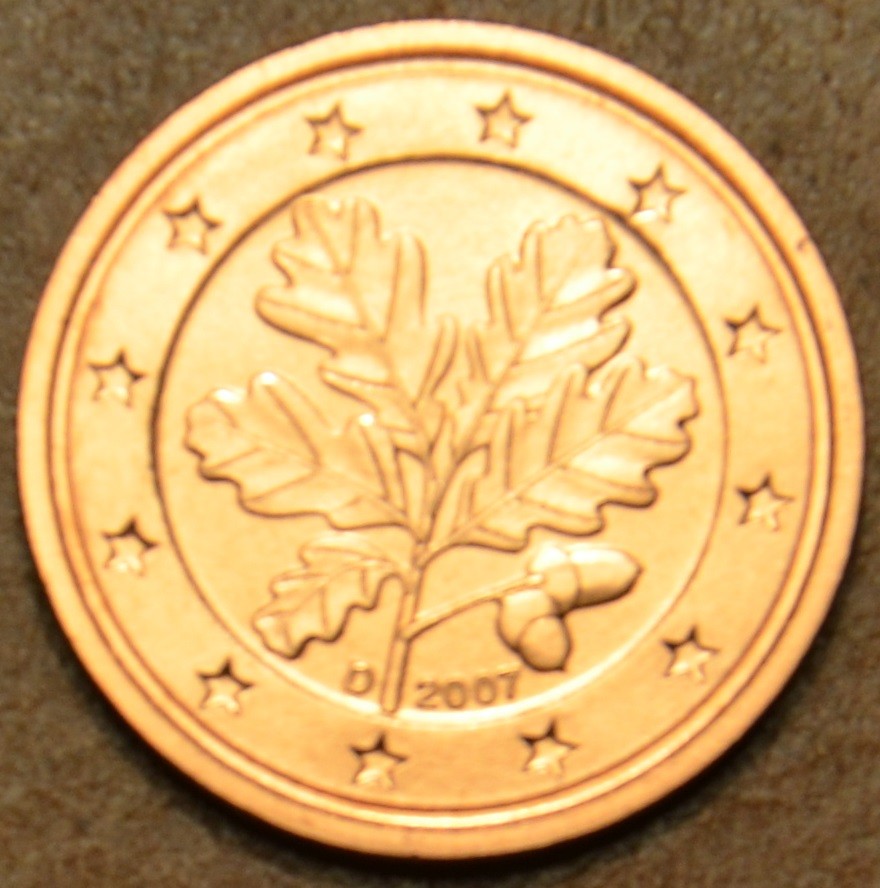 2 cent Nemecko 2007 "D" (UNC)