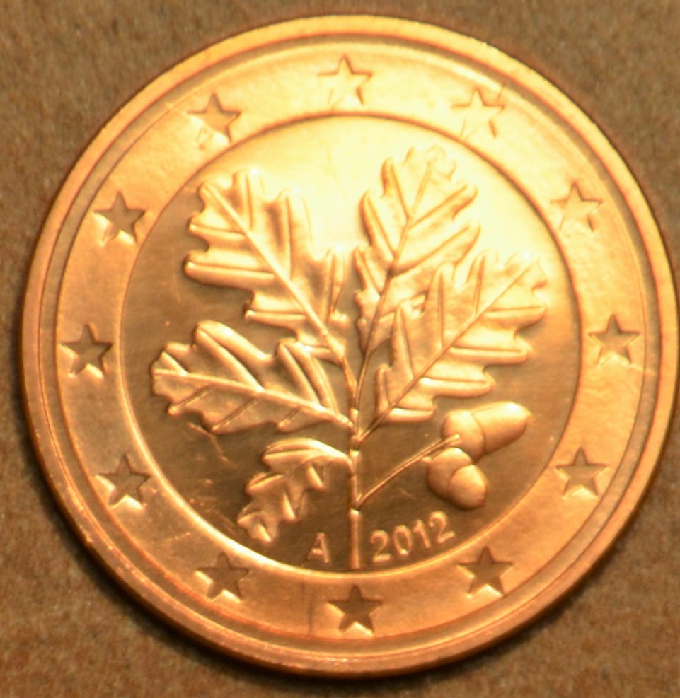 2 cent Nemecko "A" 2012 (UNC)
