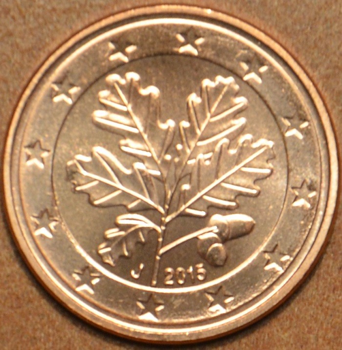 2 cent Nemecko "D" 2015 (UNC)