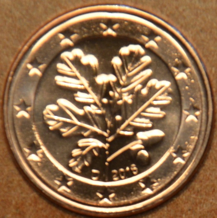 2 cent Nemecko "D" 2016 (UNC)