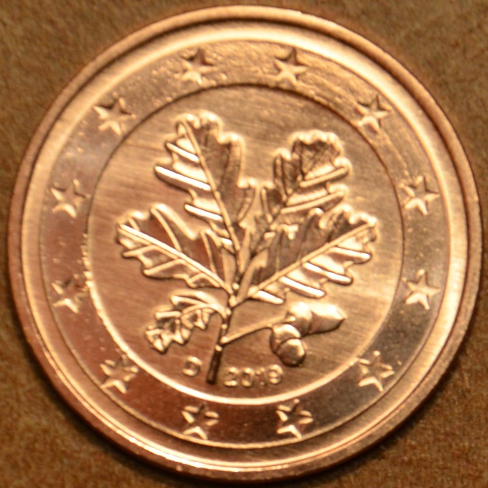 2 cent Nemecko "D" 2019 (UNC)
